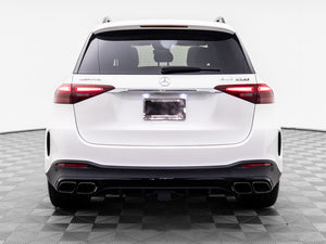 AMG GLE63 SUV Diffuser and Tailpipe package in Night Package Black or Chrome Facelift 2023+