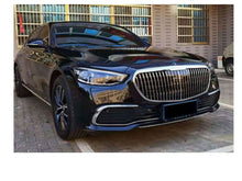 Load image into Gallery viewer, Mercedes S Class W223 AMG Sport Maybach Style grill grille Chrome and Gloss Black