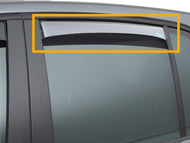 W204 C Class Wind deflector Set for Rear windows Estate Wagon models
