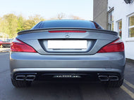 Mercedes SL Sport Exhaust