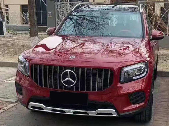 Mercedes GLB X247 Panamericana GT GTS Style Grille Chrome and Black 2020 - June 2023