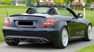 R171 SLK RS Rear Diffuser for Standard Mercedes rear bumper Models from 2008